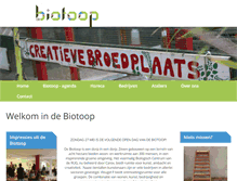 Tablet Screenshot of biotoop.org